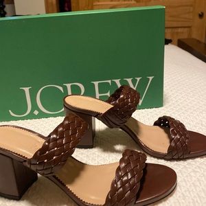 Jcrew braided lucie sandal